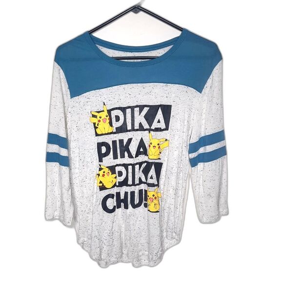 Pokemon Pikachu Burnout Tee Size Large - Picture 1 of 4